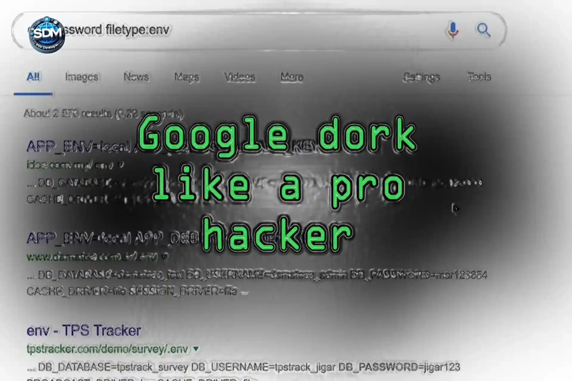 گوگل دورک (Google Dorks) چیست؟